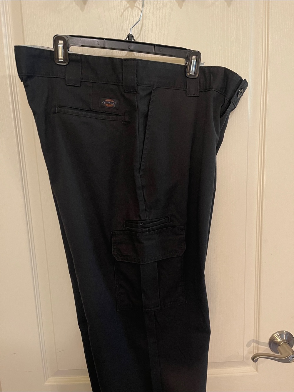 Dickies Men’s Black Cargo Work Pants 38X34